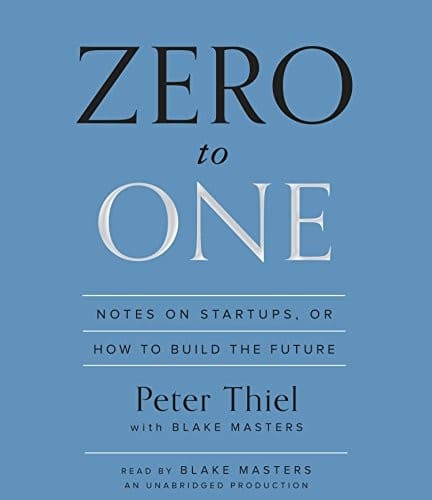 Zero to One cover